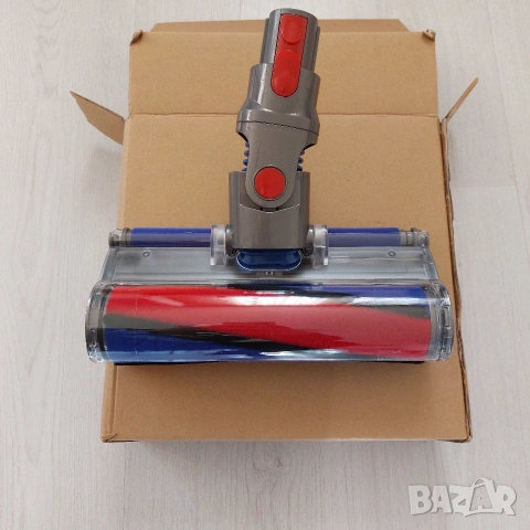 Почистваща глава Soft Roller за Dyson V7, V8, V10, V11, V15 – за твърди подове