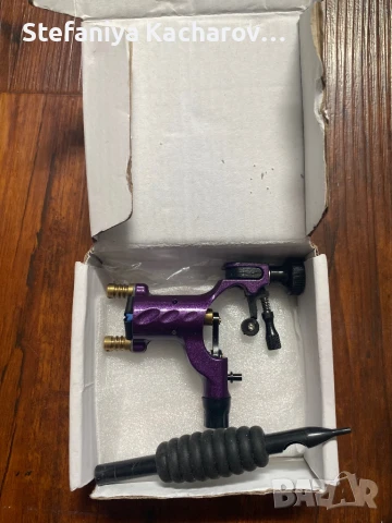 Машинка за татуиране лилава, снимка 1