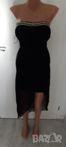 Нова черна феерична рокля, снимка 6 - Рокли - 27891533