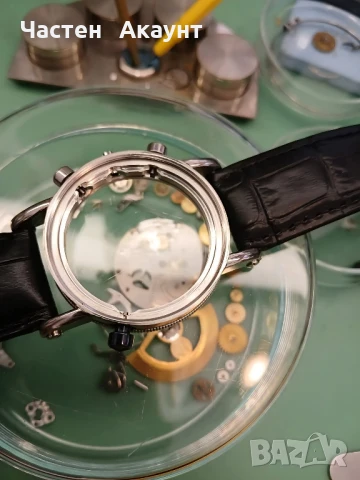 CHRONOSWISS TORA CHRONOGRAPH GMT MENS 38MM AUTOMATIC IN STEEL BLACK DIAL CH7423-BK , снимка 7 - Мъжки - 50960368