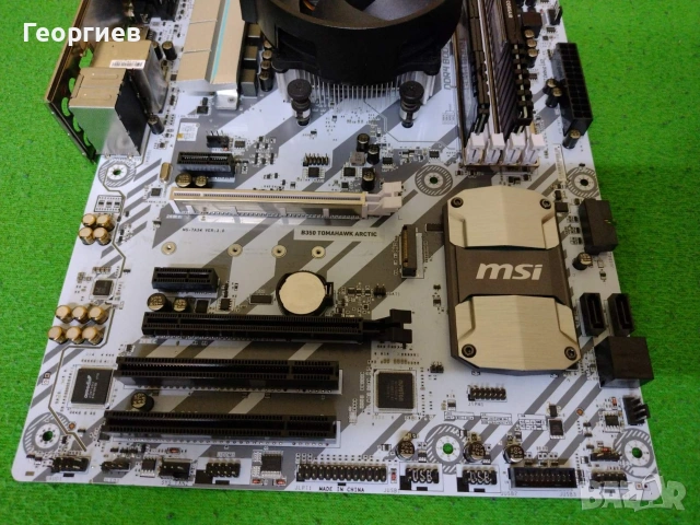 Комплект MSI B350 + Ryzen 7 2700x + 16gb ram ddr4, снимка 2 - Дънни платки - 53292253