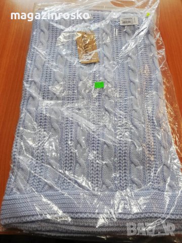 Плетена пелена 80/90см., снимка 2 - Спално бельо и завивки - 17446032