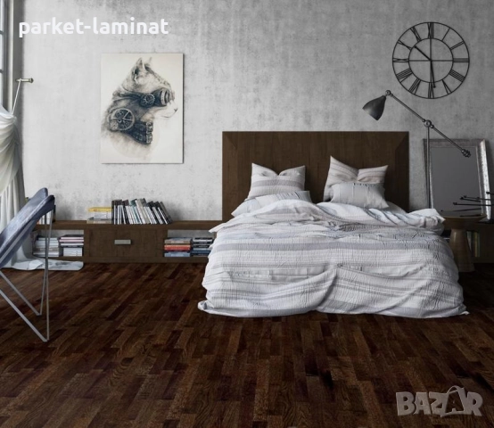 Трислоен паркет Дъб Какао, снимка 2 - Естествен паркет - 52206588