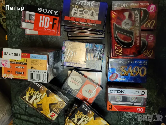 Аудио касети нови запечатани, снимка 4 - Аудио касети - 48449750