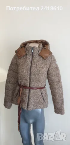 Moncler Chardonnered Womens Wool / Down Jacket Size 2 - M ОРИГИНАЛ! Дамско Зимно пухено Яке!, снимка 10 - Якета - 49404421