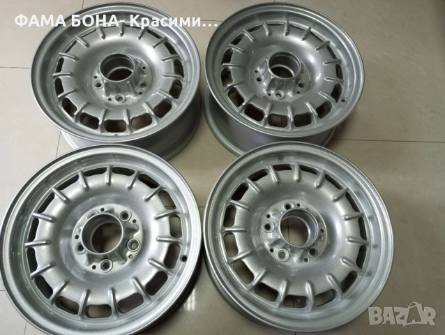 Оригинални Mercedes Baroque 14" за w126-перфектно реставрирани, снимка 2 - Гуми и джанти - 53077976
