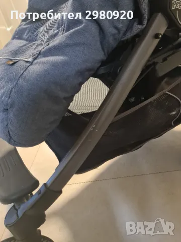 Детска количка 3в1 (вкл. изофикс база) Peg Perego Book 51S, Blue Denim, снимка 13 - Детски колички - 48437778