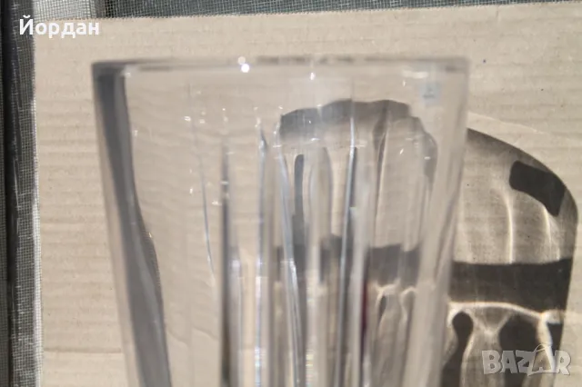 Немска нова кристална ваза ''Nachtman'', снимка 6 - Колекции - 49085106