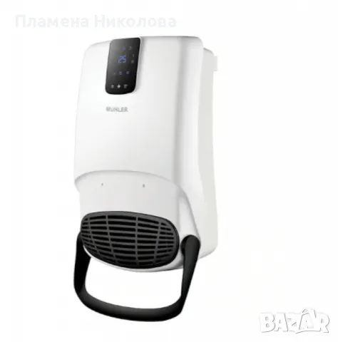 Печка вентилаторна за баня MBH-2007D, 2000W, eлектронно упраление, снимка 4 - Отоплителни печки - 48584255