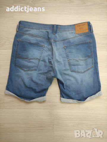 Мъжки дънки Jack&Jones размер XL, снимка 2 - Къси панталони - 43143861