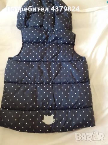 Нова немска грейка с качулка Ernsting's family Topolino за момиче р.110см. с этикет, снимка 2 - Детски якета и елеци - 53397438