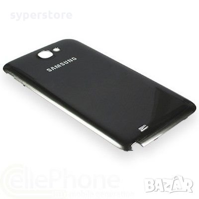 Заден капак за Samsung Galaxy Note2 N7100 черен графит капак батерия, снимка 3 - Резервни части за телефони - 19495548