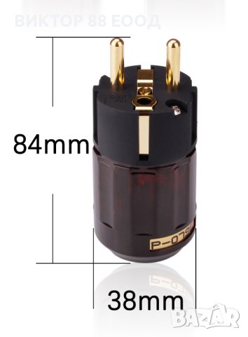 EU Power Plug & IEC Connector - №2, снимка 2 - Други - 23859059