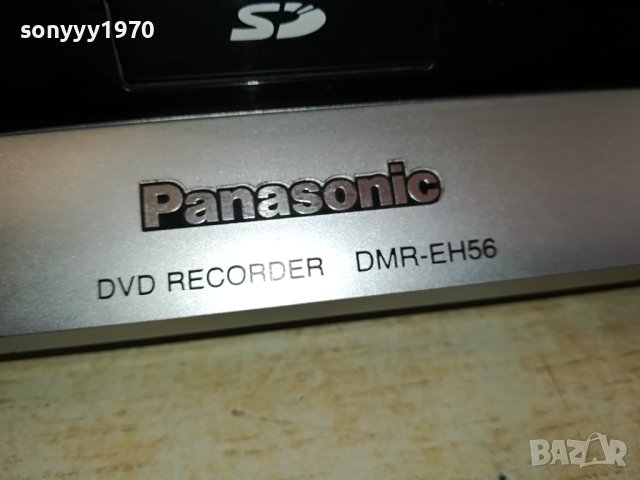 PANASONIC DMR-EH56 HDD&DVD RECORDER-ВНОС SWISS 2011231400, снимка 9 - Плейъри, домашно кино, прожектори - 43072502