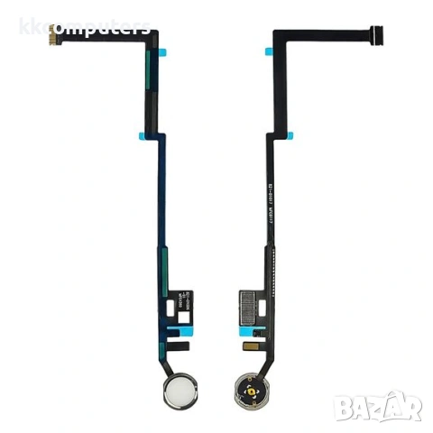 Лентов кабел за APPLE iPad 9.7 (2017/ 2018) с бял бутон HOME