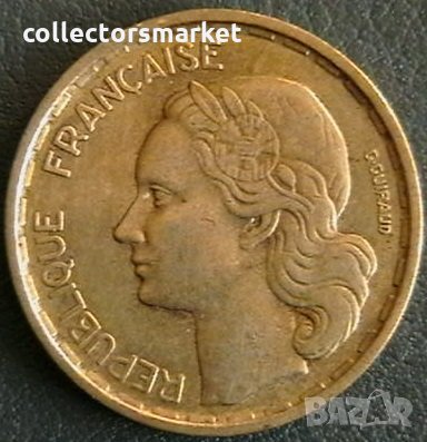 10 франка 1951 В, Франция, снимка 2 - Нумизматика и бонистика - 28432888