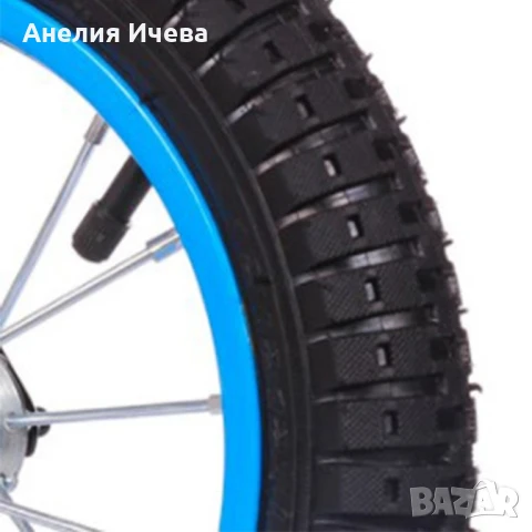 Детски велосипед с кош, помощни колела и два вида спирачки, снимка 7 - Велосипеди - 50697587