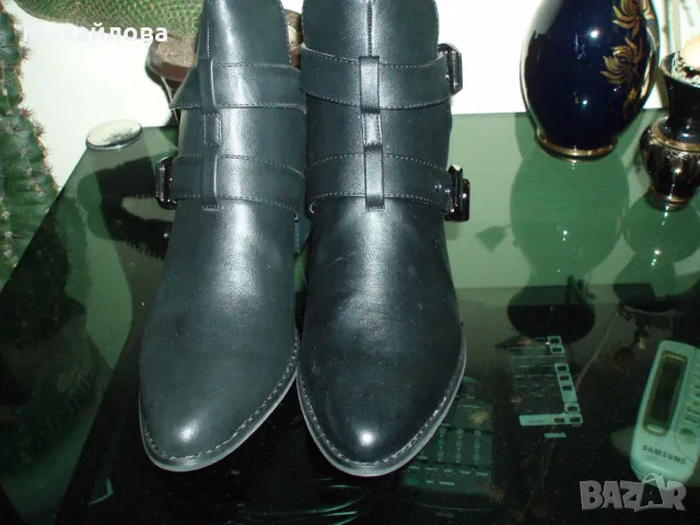 Дамски обувки интересен модел на нисък ток, снимка 3 - Дамски обувки на ток - 49880972