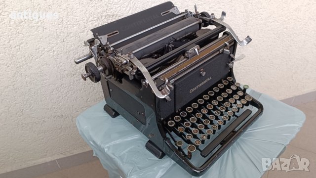 Стара пишеща машина Continental - Made in Germany - 1954 година - Антика, снимка 5 - Антикварни и старинни предмети - 39491413