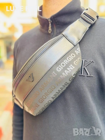 HUGO 🔹 Lacoste 🔹Prada 🔹 Armani 🔹 Мъжки Чанти , снимка 9 - Чанти - 53541977