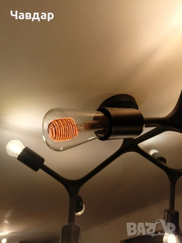 колекционерска електрическа лампа ,крушка, снимка 4 - Антикварни и старинни предмети - 52580226