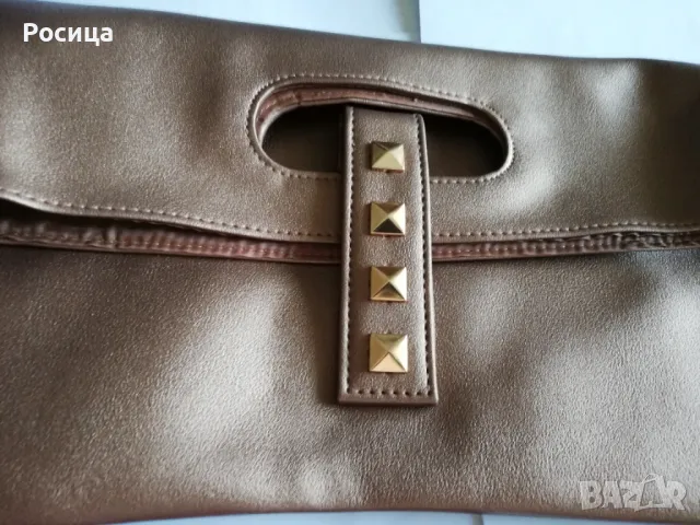 Дамска чанта в кафяво 