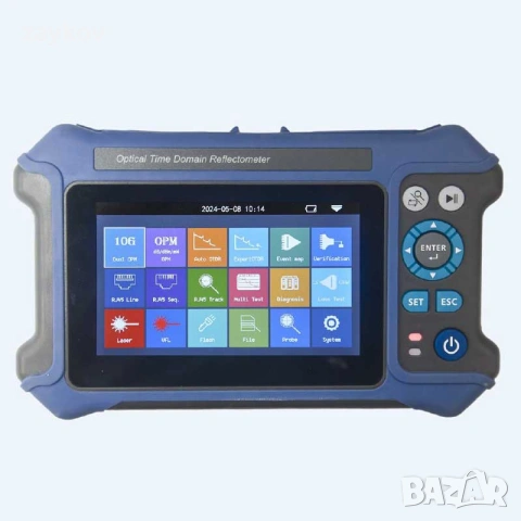 Mini Pro серията OTDR с 4.3-инчов капацитивен тъчскрийн съчетава 16 функции