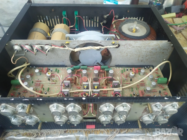 Работещ усилвател от Съветската епоха - Fusion PAA 600, снимка 13 - Ресийвъри, усилватели, смесителни пултове - 52134252