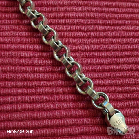 Сребърна гривна. , снимка 6 - Гривни - 53580142