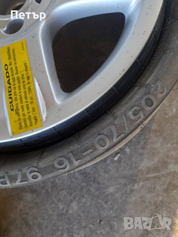 Резервна джанта с гума Сгъваема патерица за Ауди Фолсваген-5х112х57.1 -16цола , снимка 2 - Гуми и джанти - 43447339