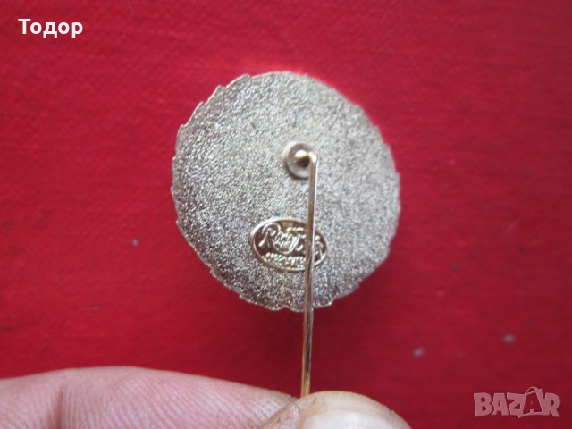 Голям бронзов немски знак значка маркиран, снимка 5 - Колекции - 26245450