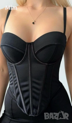 STEPS M Черен корсет/ бюстие/, снимка 2 - Корсети, бюстиета, топове - 52730143