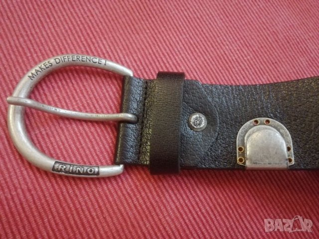Мъжки кожен колан RINO. , снимка 3 - Колани - 33655939