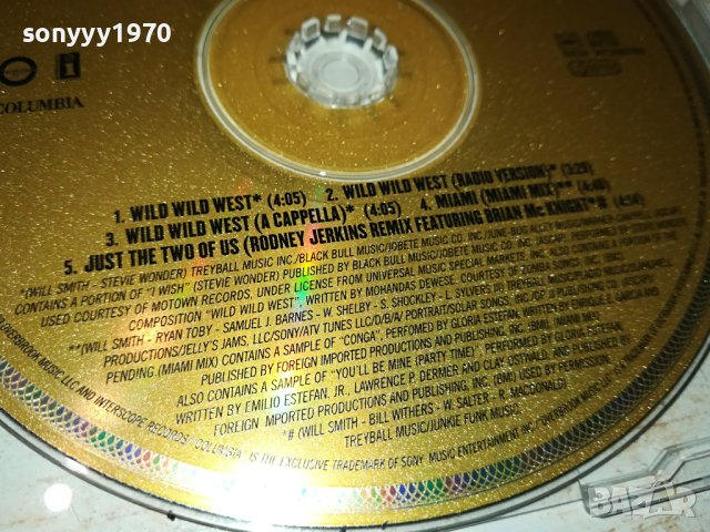 WILL SMITH-WILD WILD WEST CD ВНОС GERMANY 2212230806, снимка 18 - CD дискове - 43510835