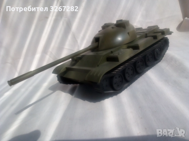 Танк,Съветски,Играчка,Макет,Модел Т-55, снимка 12 - Антикварни и старинни предмети - 52101950