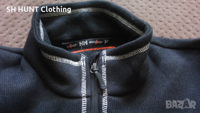 HELLY HANSEN 72111 Hey River Polartec Work Jacket размер M работна горница W4-247, снимка 10 - Суичъри - 51947539