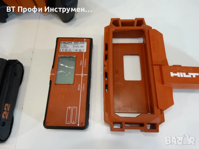Hilti PR 40 - 22 / Nuron - Ротационен лазерен нивелир, снимка 9 - Измервателни инструменти - 53332385