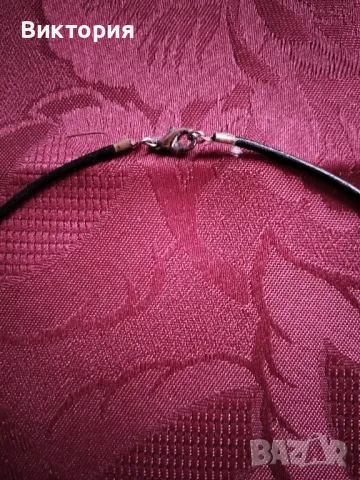 Гердан с роза и ангел-нов, снимка 5 - Колиета, медальони, синджири - 49105236