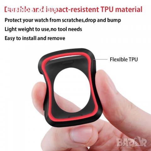 Нови 3 броя защитен Калъф за смарт часовник Apple Watch 40 /42 / 44 мм, снимка 3 - Други - 34919457