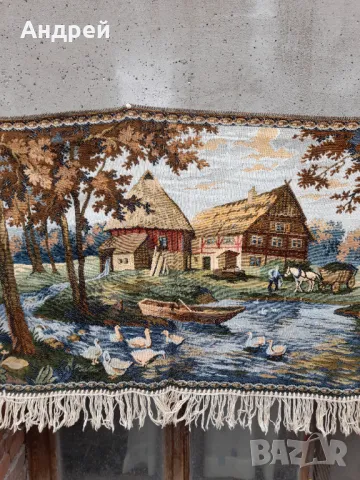 Старинен ковьор,покривка за стена #267, снимка 4 - Антикварни и старинни предмети - 47663957