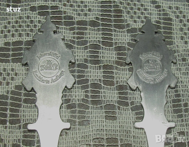 Калаени лъжици за стена "Крепост на годината", немски, снимка 10 - Други - 53138566