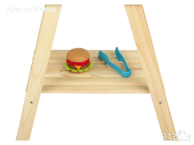 Детско дървено барбекю за игра Грил, снимка 9 - Други - 50907382