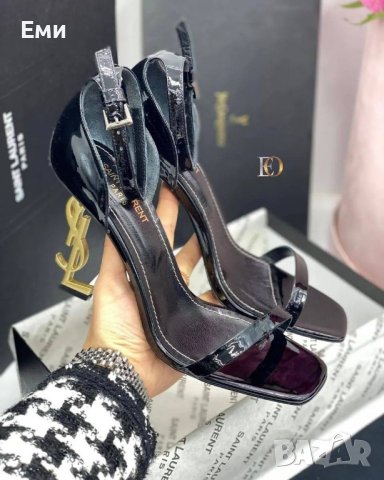 Yves Saint Laurent Луксозни дамски сандали, обувки, чанти YSL, снимка 10 - Дамски обувки на ток - 40911702
