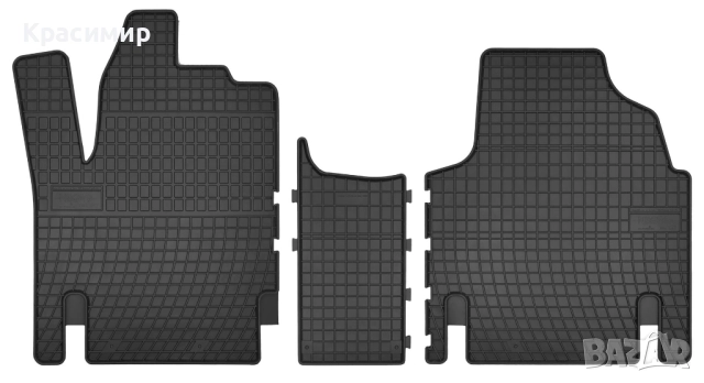 Гумени стелки за FIAT SCUDO, снимка 3 - Аксесоари и консумативи - 52810641