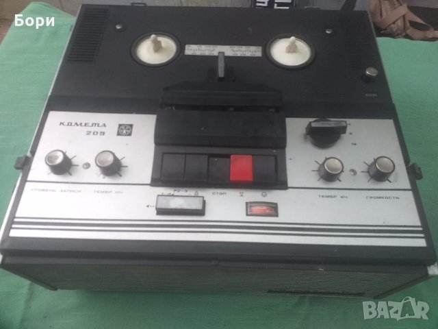 КОМЕТА 209 Магнетофон, снимка 5 - Декове - 33343555