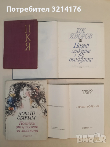 Докато обичам. Поетеси от цял свят за любовта - Сборник (Отлично състояние)
