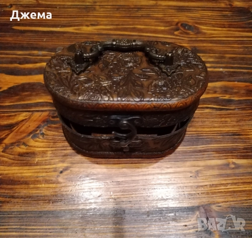 Стара дървена кутия, снимка 2 - Колекции - 52055520