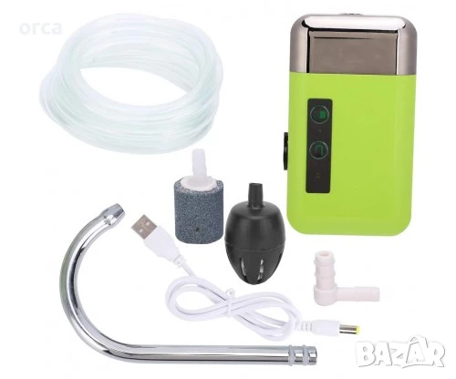 Индукционна помпа за риболов – въздух, вода и LED светлина 3 в 1