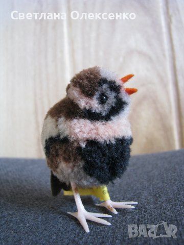  Колекционерска мека играчка Steiff Sparrow врабче, снимка 6 - Колекции - 37734252