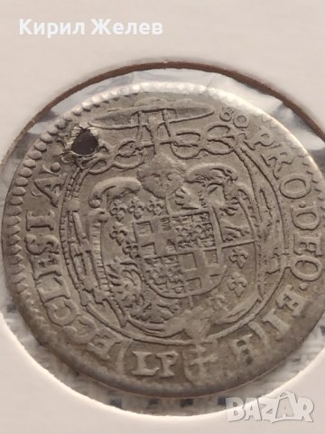 Сребърна монета 6 кройцера 1680г. Епископ Фридрих Силезия 28464, снимка 11 - Нумизматика и бонистика - 43000842